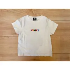 CAMP7 ホワイト Tシャツ 100