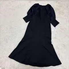 新品✨大きいサイズ✨ルイルエブティック　洗える　マーメイド　ロングワンピース