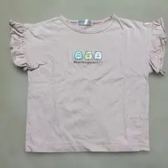 すみっコぐらし フリル袖 Tシャツ ピンクのサムネイル