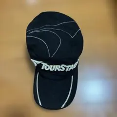 TOURSTAGE X-DRIVE キャップ ブラック フリーサイズのサムネイル
