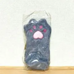 新品▼ グレー ペンケース 猫の手 肉球 ポーチ 小物入れ プレゼント