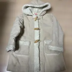 ミキハウス フリースダッフルコート 110