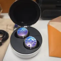ルイヴィトン QAB210 ホライゾン ライトアップ イヤホン アセテート 黒