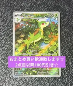 ジャノビー　AR ポケモンカードゲーム　ブラックボルト