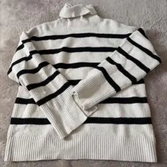 zaraタートルネックホワイト