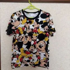 Hong Kong Disneyland ミッキー 総柄 Tシャツのサムネイル