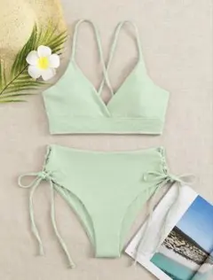 SHEIN ミントグリーン水着のサムネイル