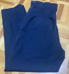 ユニクロ　マタニティスマートアンクルパンツ　ネイビー　Lサイズ