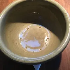 瞬間的お値下げ❣️ヴィンテージ　こね鉢　木製ボウル 使用感あり アンティーク こね鉢 木製 古道具 シャビー ブロカント アフリカ