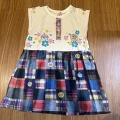 アンパンマンキッズコレクション　騙し絵　転写　ワンピース　美品　100cm