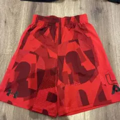 UNDER ARMOUR キッズ ハーフパンツ レッド