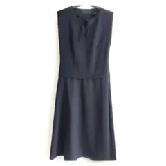 ZARAノースリーブカットソーワンピース ブラック