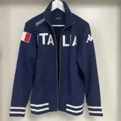 Kappa イタリア ジャケット ネイビー スウェットジャケット
