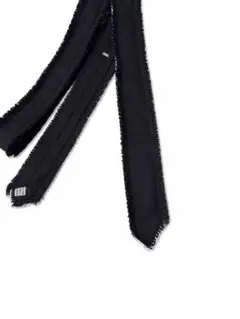 Dior Homme エディ・スリマン期 ソリッド シルク ナロータイ ブラック Dior Homme エディ・スリマン期 ソリッド シルク ナロータイ ブラック