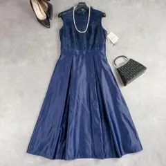 【タグ付き】AIMER エメ ラメレース切替 ロングドレス 結婚式 パーティ