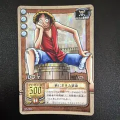 美品 旧ワンピース カード ゲーム ルフィ 戦に生きる宿命 ONE PIECE