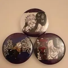 呪術廻戦 コレクション缶バッジプチ 3個セット