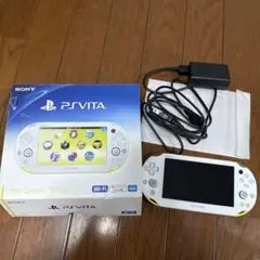 新品PS Vita Wi-Fiモデル ライムグリーン/ホワイト 本体