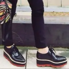 早い者勝ち　PRADA プラダ　厚底ローファー　23.5㎝のサムネイル