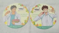 ハイキュー スイパラ  特典コースター  及川徹 岩泉一