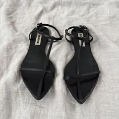 JIL SANDER ストラップサンダル ブラック 35のサムネイル