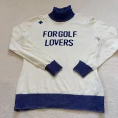 デサント　FOR GOLF LOVERS タートルネックニット　Sサイズ
