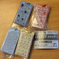新品　ボンボンドロップ　サンリオ　ミニチュアチャーム　ガチャ　セミコンプ