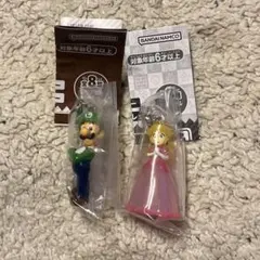 マリオ めじるしアクセサリー　ルイージ・ピーチ