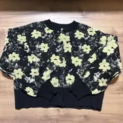 LOWRYS FARM 花柄カーディガン M