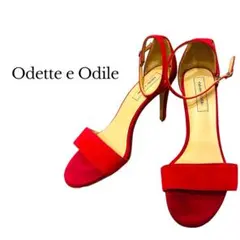 オデット エ オディール 24.5 ストラップサンダル ピンク/QC45