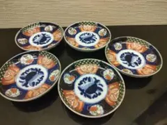 和食器 染付 色絵 小鉢 4客セット 輪花皿 古伊万里 8皿 - メルカリ