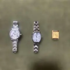 SEIKO シルバー アナログ時計