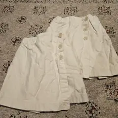 UNIQLO 130cm コーデュロイ キュロットスカート　2枚セット