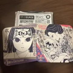 鬼滅の刃　原画展　アートコースター　珠世　無惨