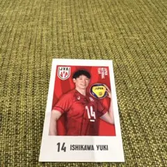 石川祐希選手 チェキ風カード バレーボール 男子日本代表 金箔サイン