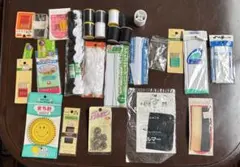 手芸素材セット 針・糸・ボタン・リボン