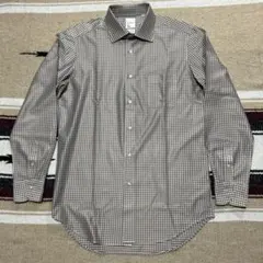 【美品】　ザスーツカンパニー　ギンガムチェックシャツ