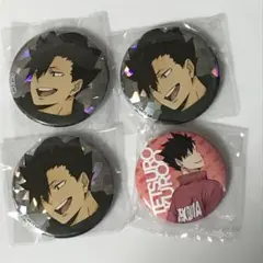 ハイキュー　黒尾鉄郎　ホログラム缶バッジ one fine day(OFD)