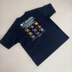 Colombia Tシャツ 半袖 Sサイズ ネイビー 裾裏側に小穴ありのサムネイル