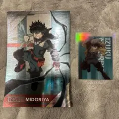 緑谷出久　ぱしゃこれVol.2 メタルポストカードコレクション　デク　ヒロアカ