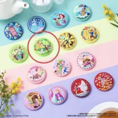 Disney Characters 刺繍缶バッジビスケット2