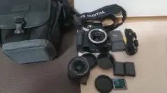 SONY α58 SLT-A58Y 本体 レンズ3本付き 一眼レフ 画面難あり - メルカリ