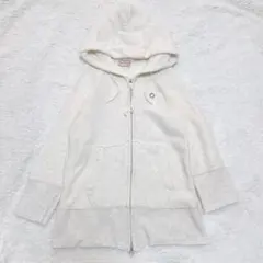 Americana アメリカーナ　パーカー　七分袖　オフホワイト　綿100%