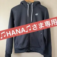 YONEX フルジップパーカー L ブラック