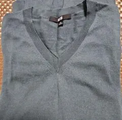 ユニクロ エクストラファインメリノ Vネックセーター