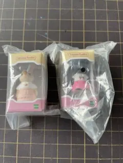 シルバニアファミリー　フィギュアコレクション2 点　ケイト&シャンティール