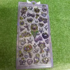 ボンボンドロップシール　magical パープル