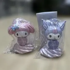 サンリオキャラクターズ ホイップクリームマスコット　クロミ　マイメロ