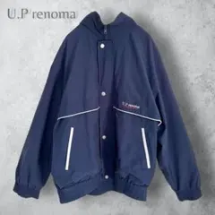 【U.P renoma】　ジャンパー　ナイロンジャケット　裏起毛　ブルゾン