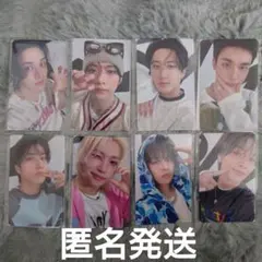 StrayKids celebrATE 特典 リアルタッチトレカ 　8枚セット